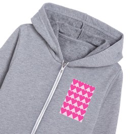 Heart and love 63 Kids Zip Hoodie