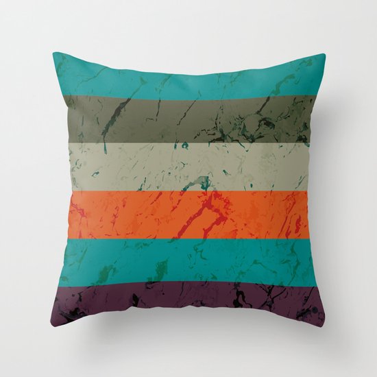 Marble Tiles Throw Pillow