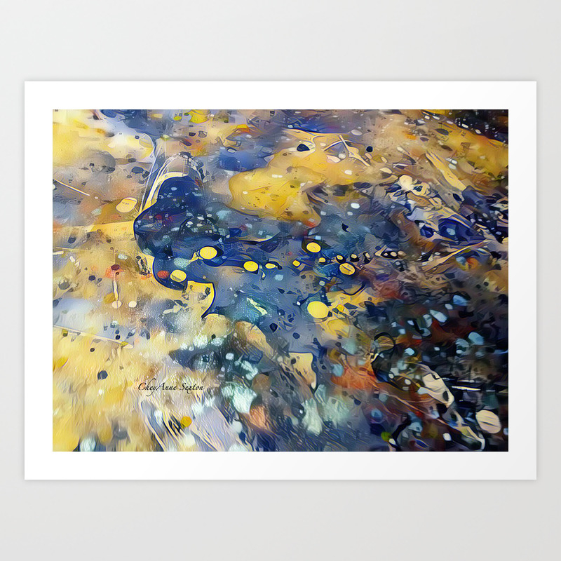 When Planets Align Watercolor Abstract By Cheyanne Sexton Art