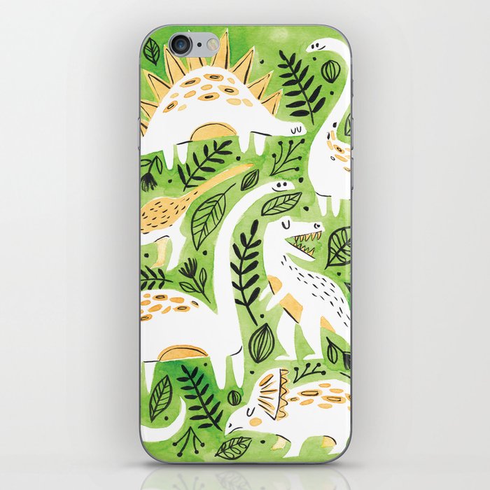 Dinosaur Forest iPhone Skin