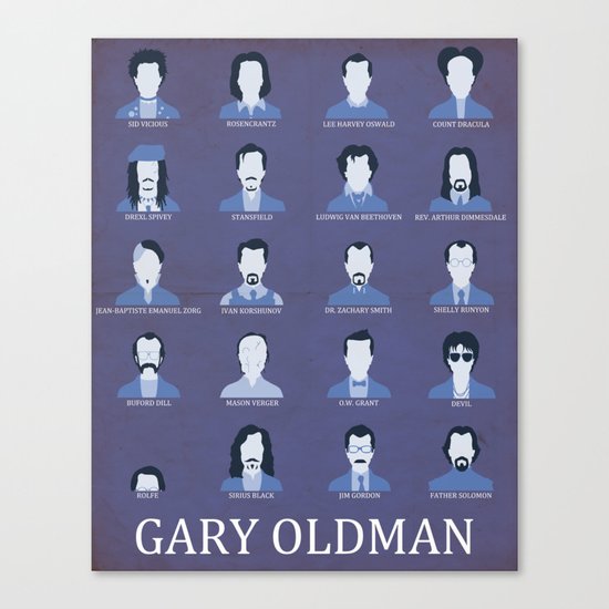 Gary Oldman Canvas Print