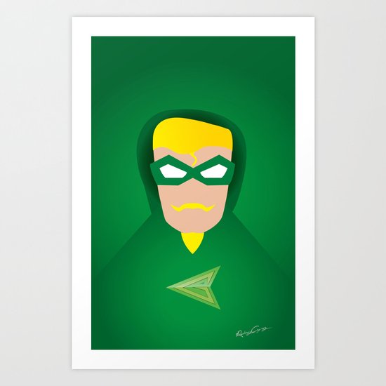 GREEN ARROW Art Print