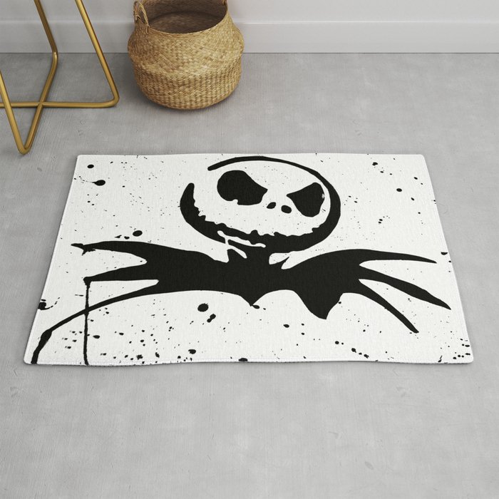 Jack Skellington Nightmare Before Christmas Rug By Baileyharper