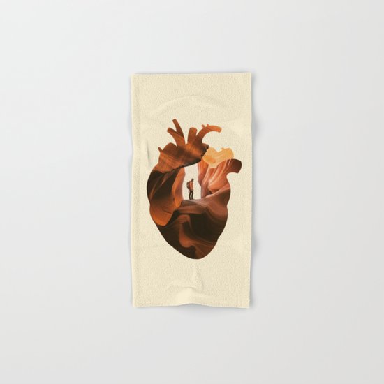 Heart Explorer Hand & Bath Towel