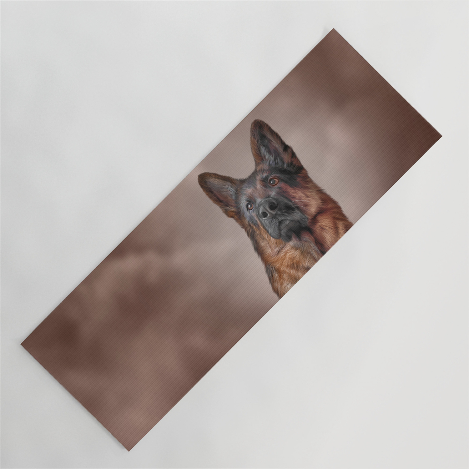 German Shepherd Dog Yoga Mat By Bonidog Society6