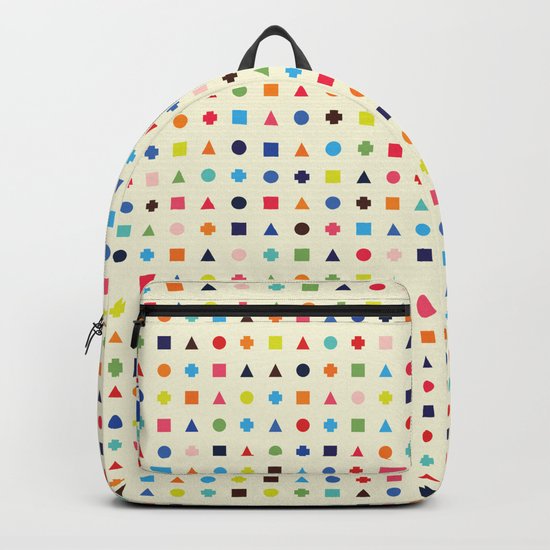 Dot Triangle Square Plus Repeat Backpack