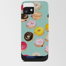 It's donut time - mint iPhone Card Case