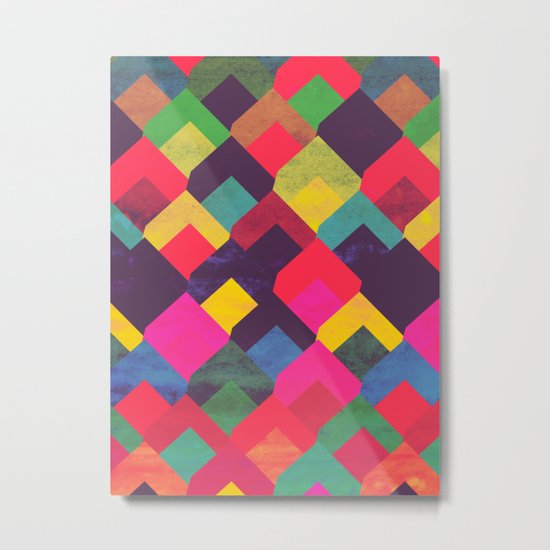 colour + pattern 11 Metal Print