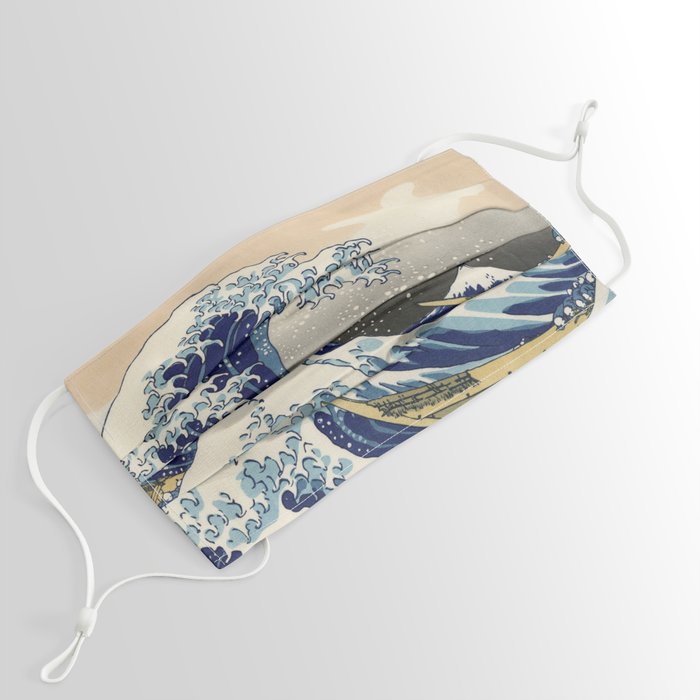 Hokusai - The great wave Face Mask