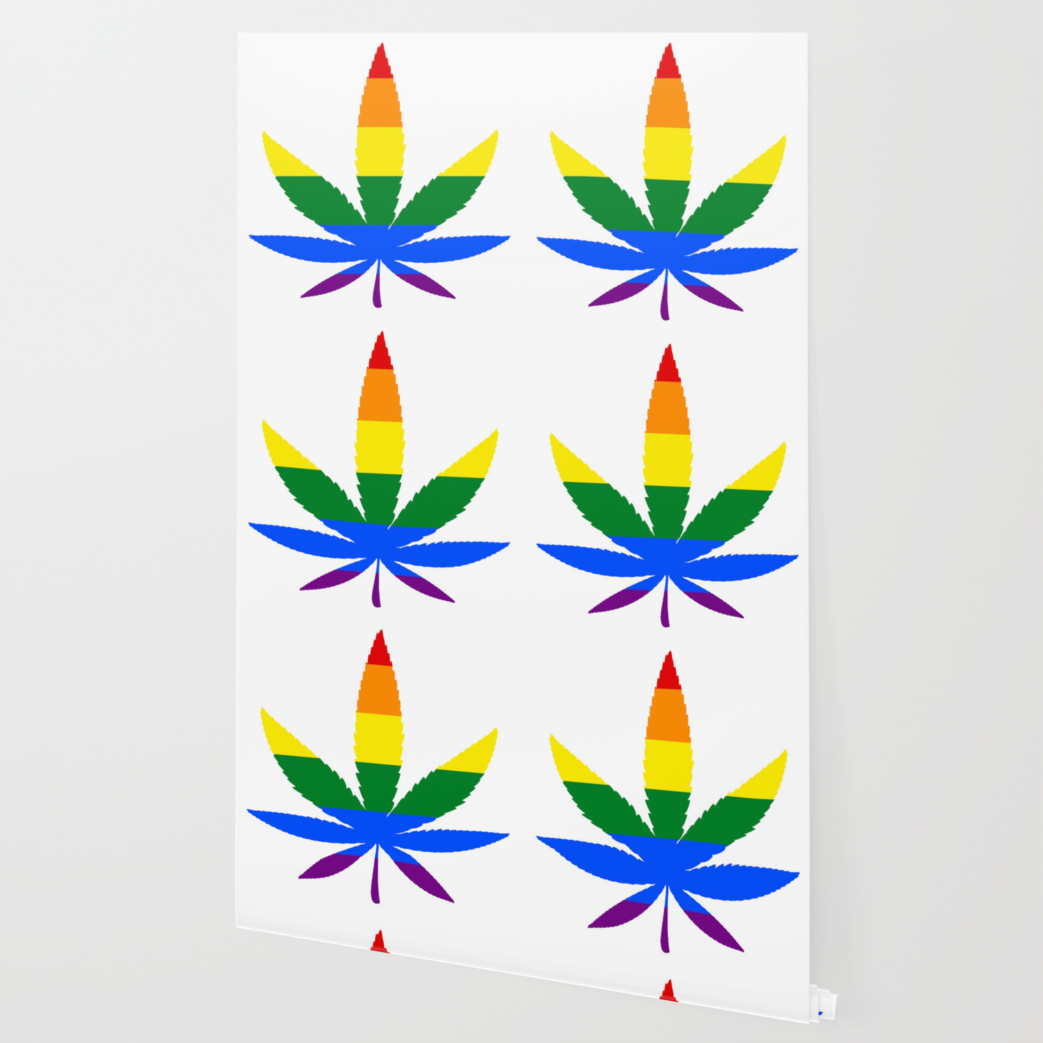 Weed Lgbt Flag Wallpaper By Thealien Society6