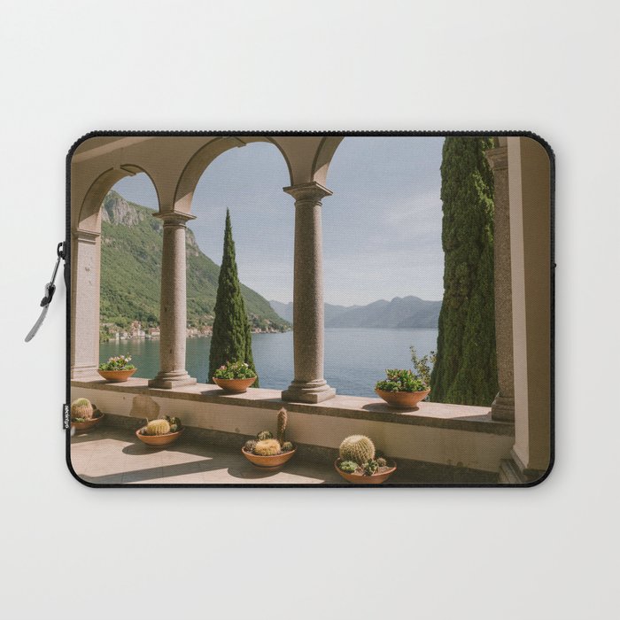 Lake Como, Varenna, Italy, Ocean Views Laptop Sleeve