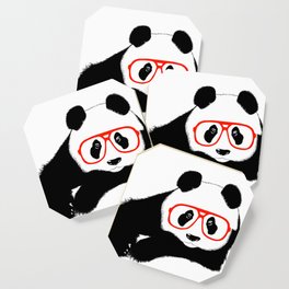 Hipster Panda Coaster