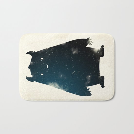 Mr. Cosmos (Color Version) Bath Mat