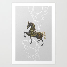 horse Art Print
