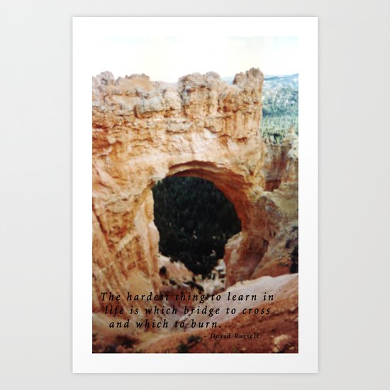 Bridges Art Print