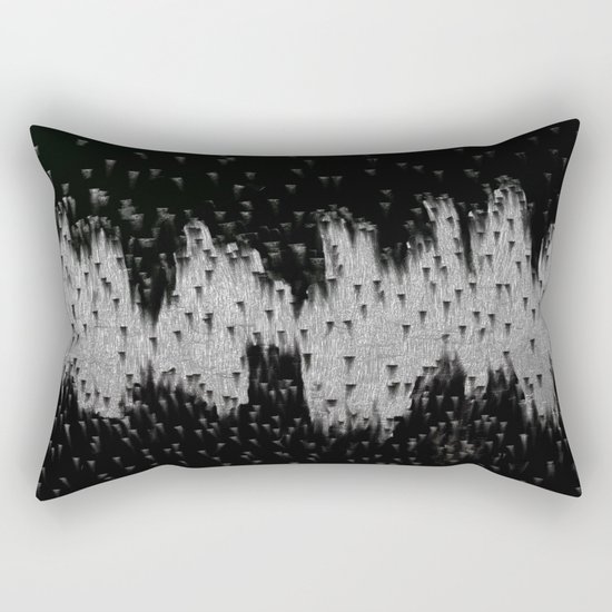 The Battle Of Contrast Rectangular Pillow