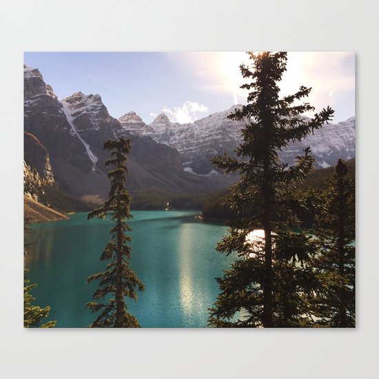 Reflections / Landscape Nature Photography Canvas Print