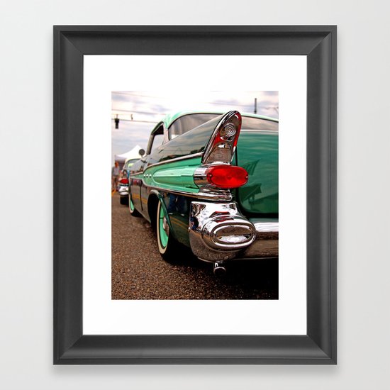 Angle of Americana Framed Art Print