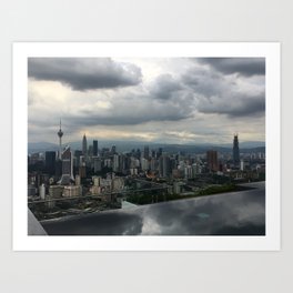 Skyline Kuala Lumpur - Malaysia Art Print