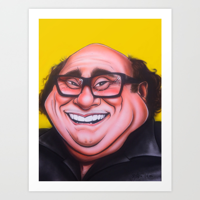 Danny Devito Always Sunny Art Print By Infiltr8arts Society6