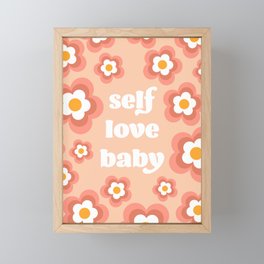 Self Love Baby Framed Mini Art Print