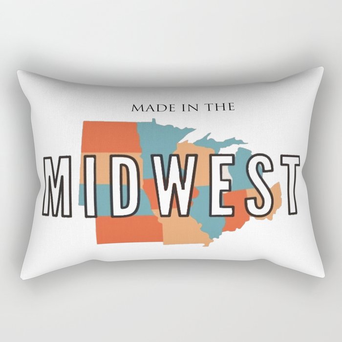 Made InThe Midwest Rectangular Pillow
