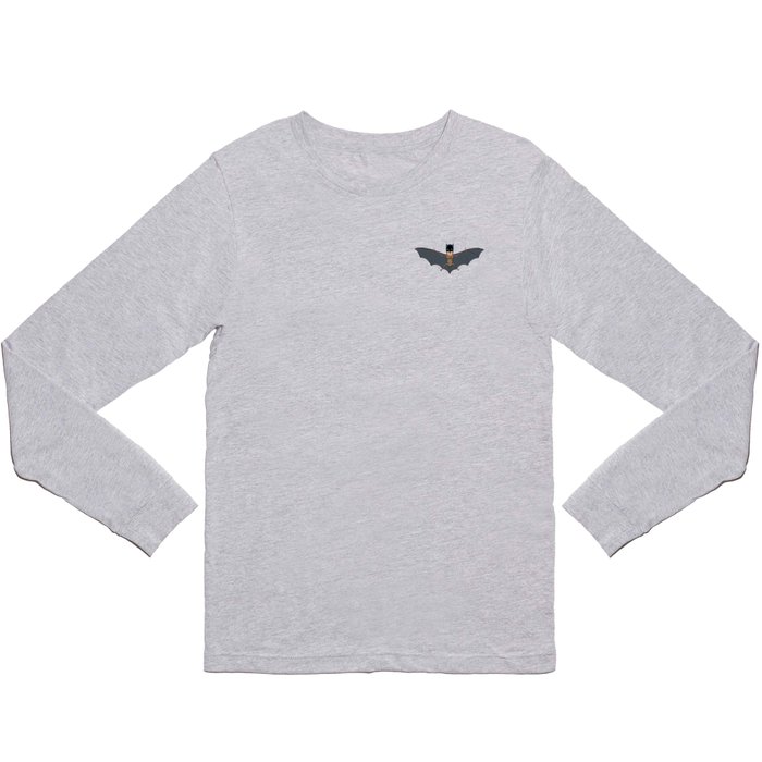 homme chauve souris Long Sleeve T Shirt by Gad Ultimex Society6