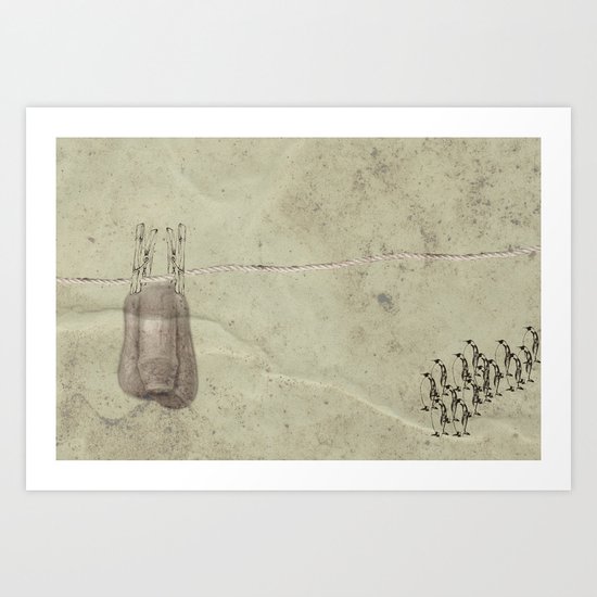 Pen Art Print