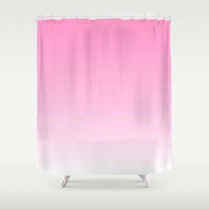 Light Pink Ombre Shower Curtain By Janykamitc Society6 Light Pink Ombre Shower Curtain