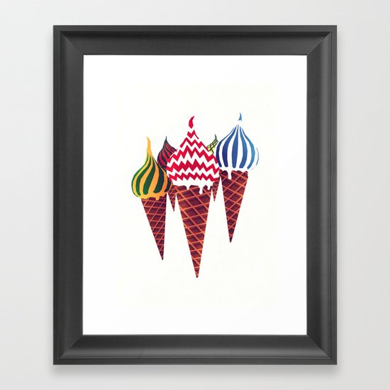 Summer in Moscow Framed Art Print