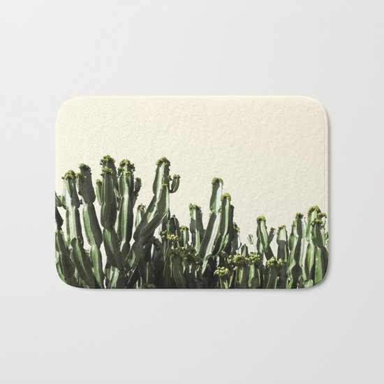 cactus nature VI Bath Mat