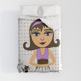 Mommy from The Sweety Peas Duvet Cover