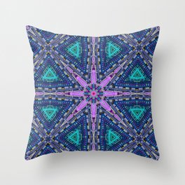 Audio Mecca Pattern for Engineers an Music Producers Throw Pillow
