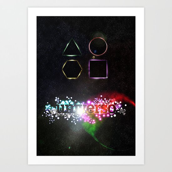 Universo Art Print
