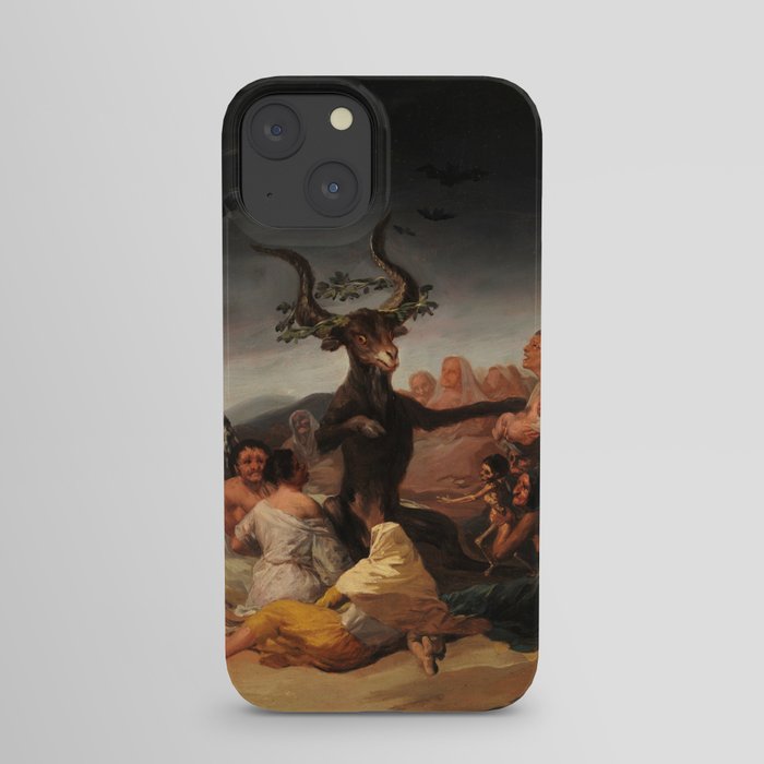 Witches' Sabbath, 1797-1798 by Francisco de Goya iPhone Case