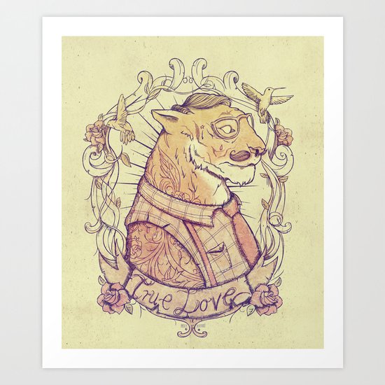 True Love Art Print