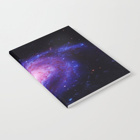 Spiral gAlAxy : Purple Blue Notebook