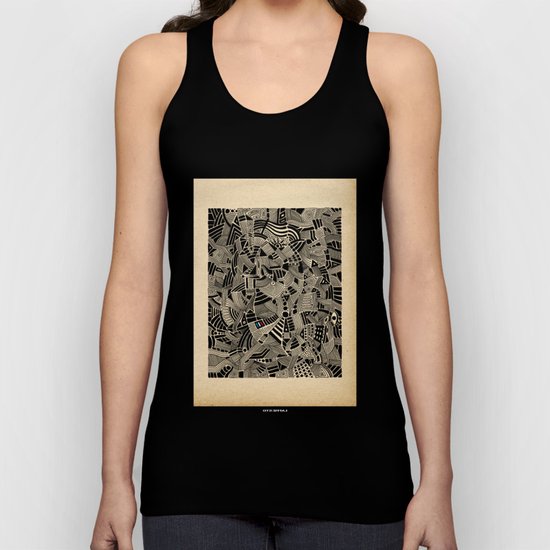 - flore - Unisex Tank Top