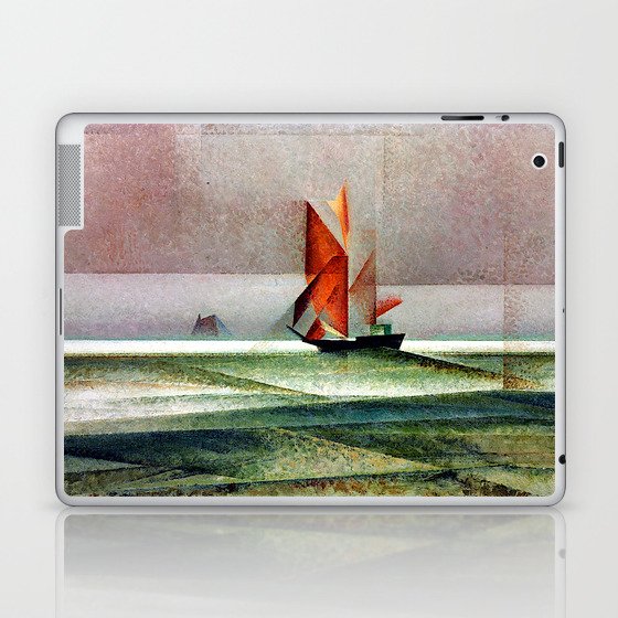 Lyonel Feininger The Ostsee Schooner  Laptop & iPad Skin