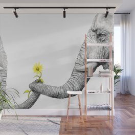 "Up Close You Are More Wrinkly Than I Remembered" Wall Mural