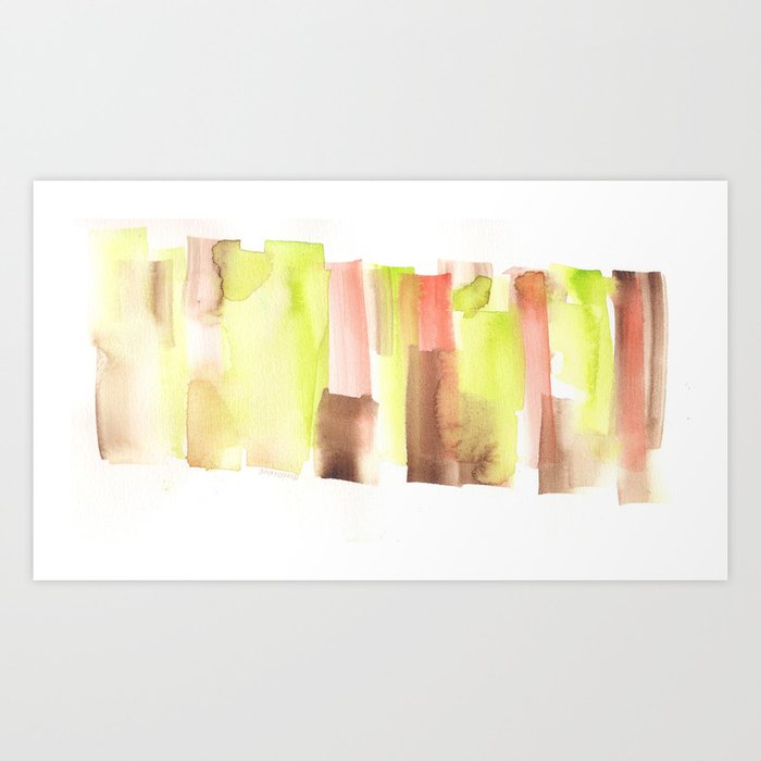 161228 23 Abstract Watercolour Color Study Watercolor Brush