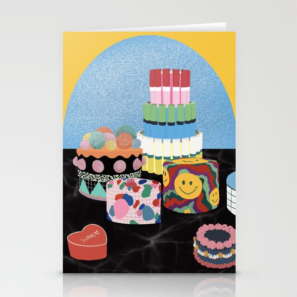 cake cake cake  Stationery Cards