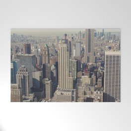 New York City / Aerial Welcome Mat