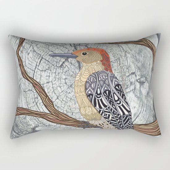 Woodpecker Rectangular Pillow
