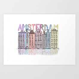 AMSTERDAM Art Print
