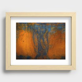 Rust Two Recessed Framed Print