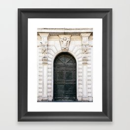 Roma - Rome Italy Architecture Photography Framed Art Print