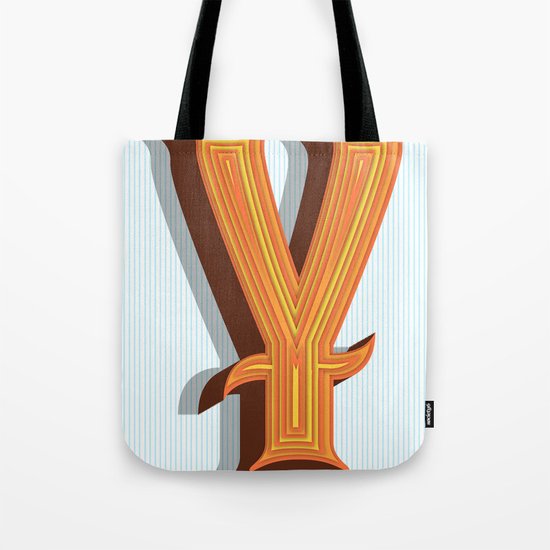 Letter Y Tote Bag