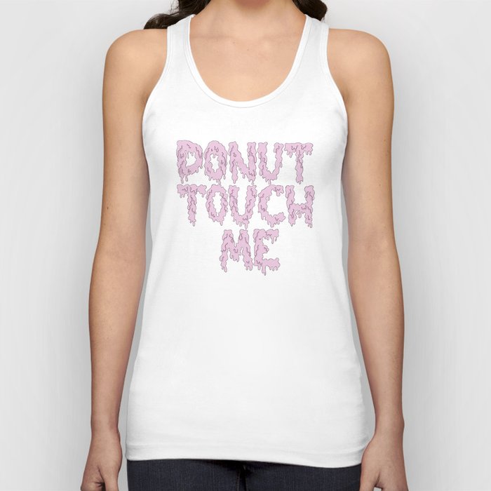 Donut touch me Tank Top