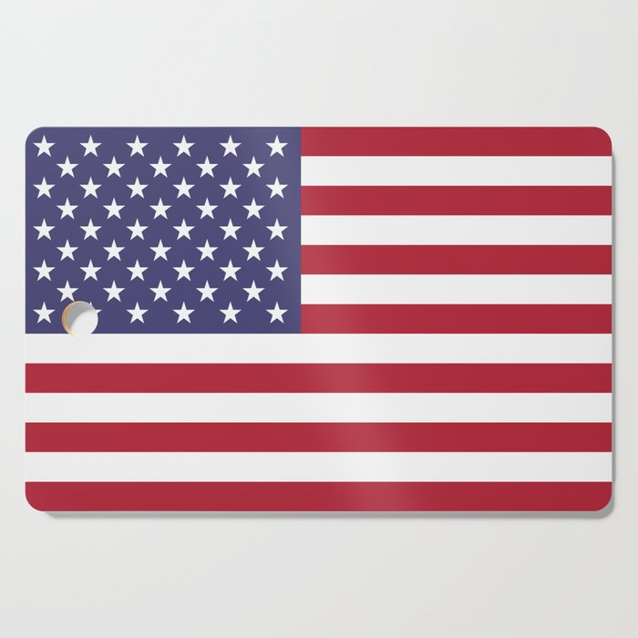 USA flag Cutting Board